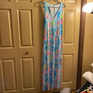 EUC Lilly Pulitzer Tank Maxi Dress